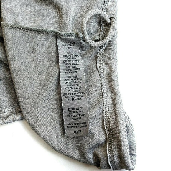 Champion Slate Blue Grey XS Yoga Top - Picture 6 of 6